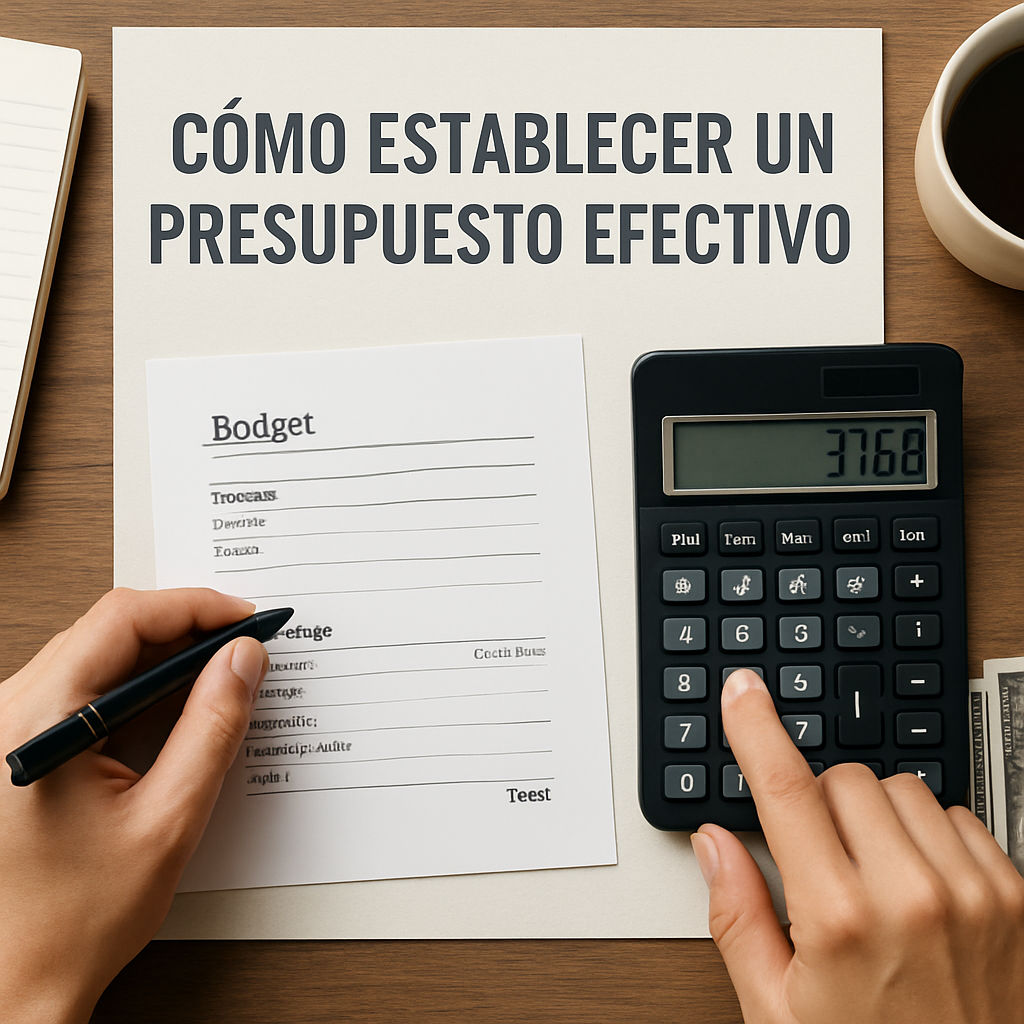 Cómo establecer un presupuesto efectivo