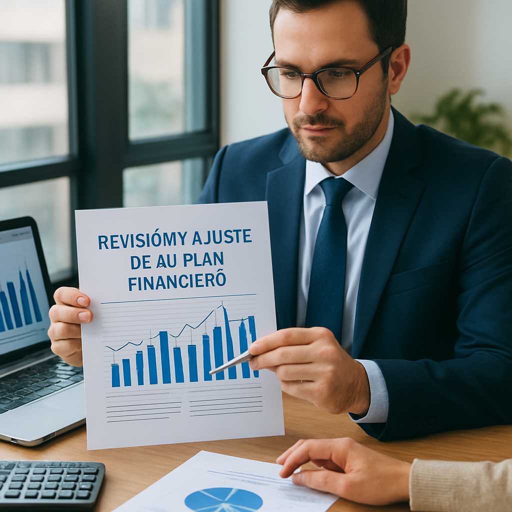 Revisión y ajuste de su plan financiero
